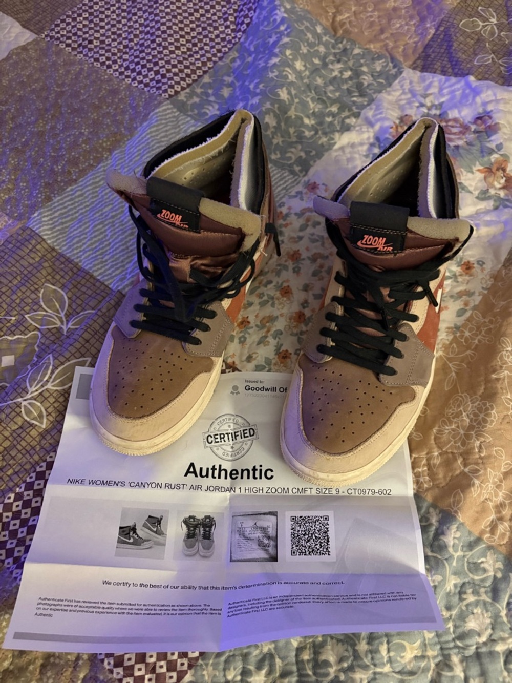 Nike Air Jordan 1 High — Brown & Black